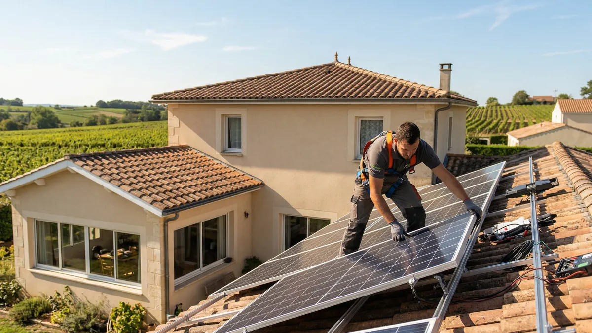 Les panneaux solaires sont-ils rentables à Bordeaux ?